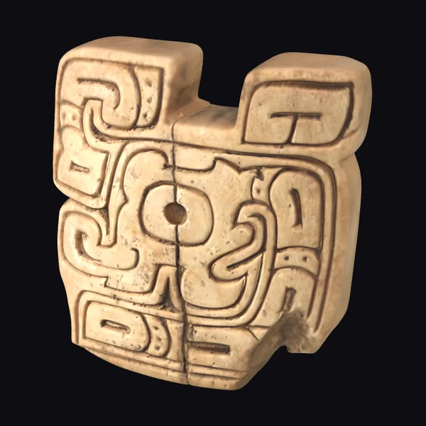 Ancient Glyph Stone Tablet