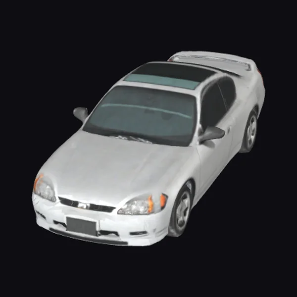 Silver Monte Carlo Car