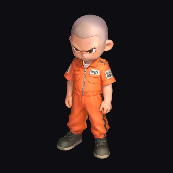 Angry Prisoner Action Figure