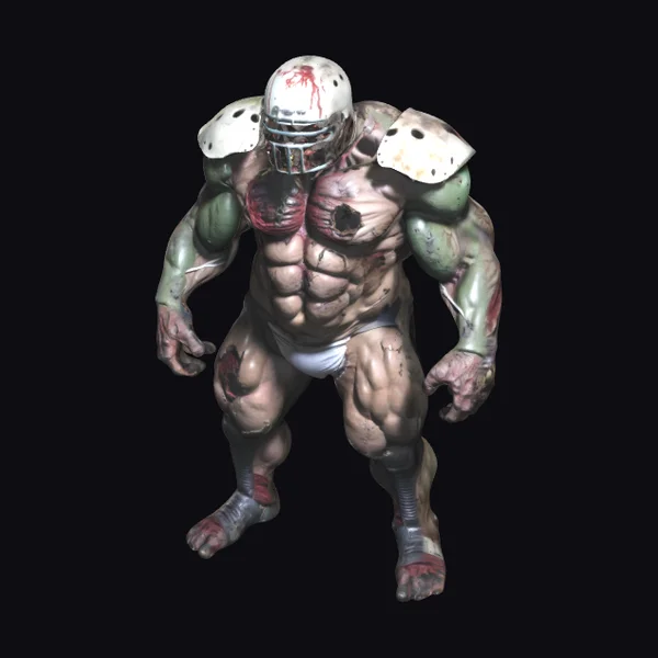 Zombie Football Player