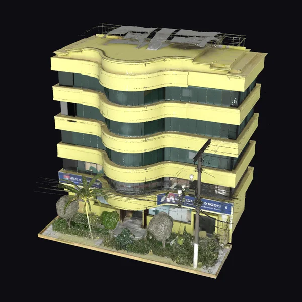 Yellow Office Building