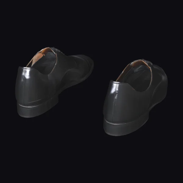 Black Leather Dress Shoes