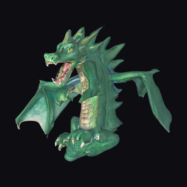 Emerald Green Dragon