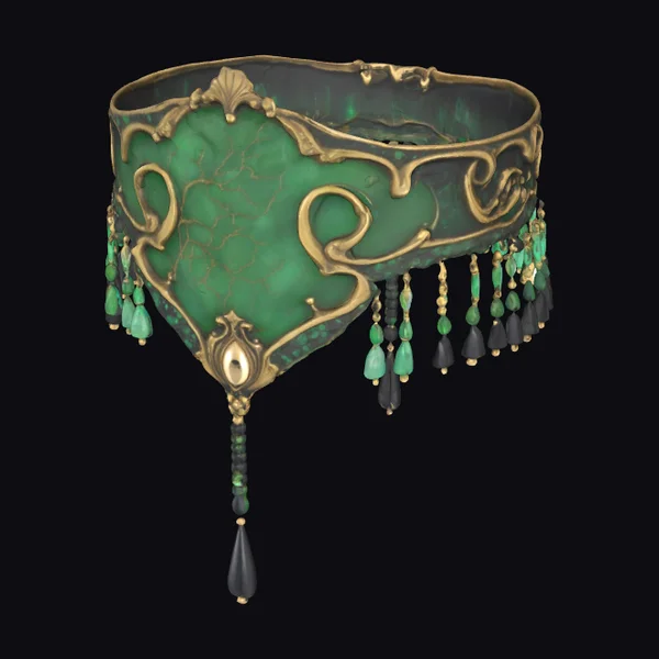 Emerald Choker Necklace