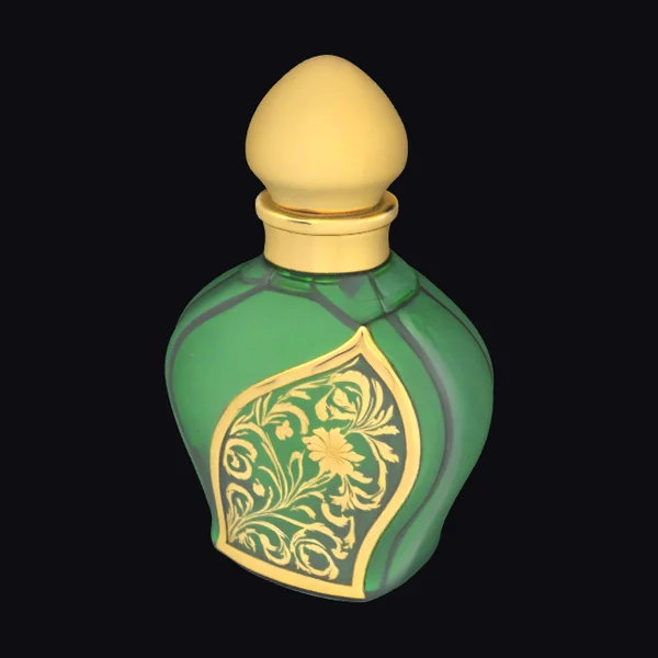 Green Perfume Bottle