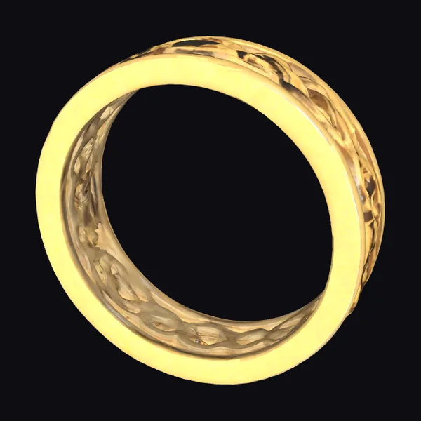 Golden Celtic Ring