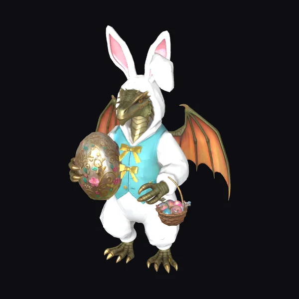 Easter Dragon Bunny