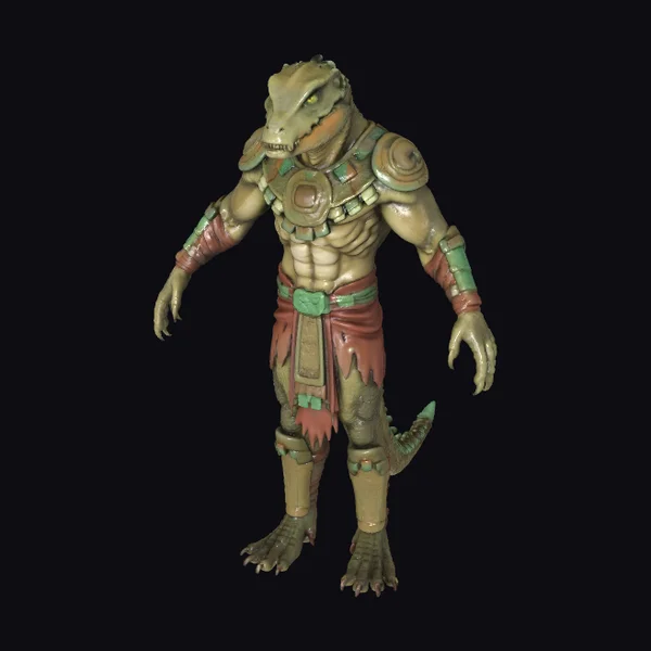 Ancient Lizard Warrior
