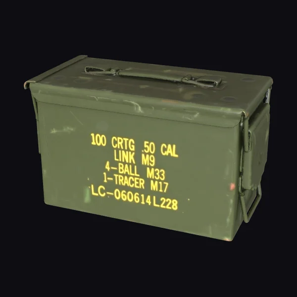 Green Ammunition Box