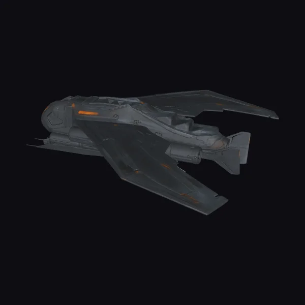 Asymmetrical Alien Gunship