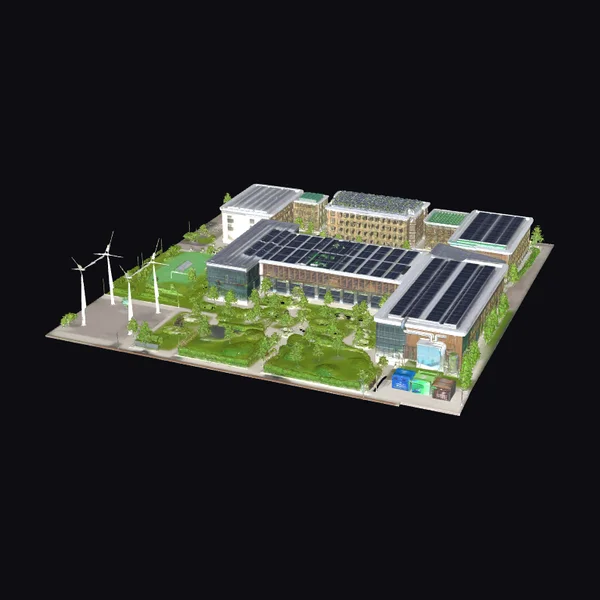 Solar Powered University Campus
