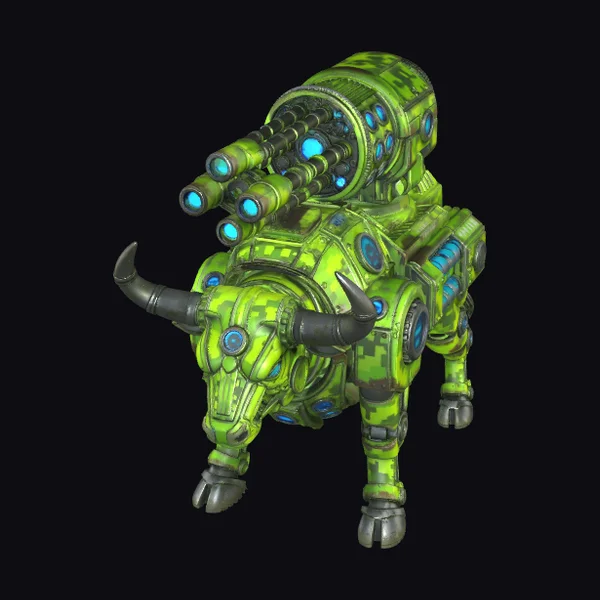 Emerald Warthog Battle Tank