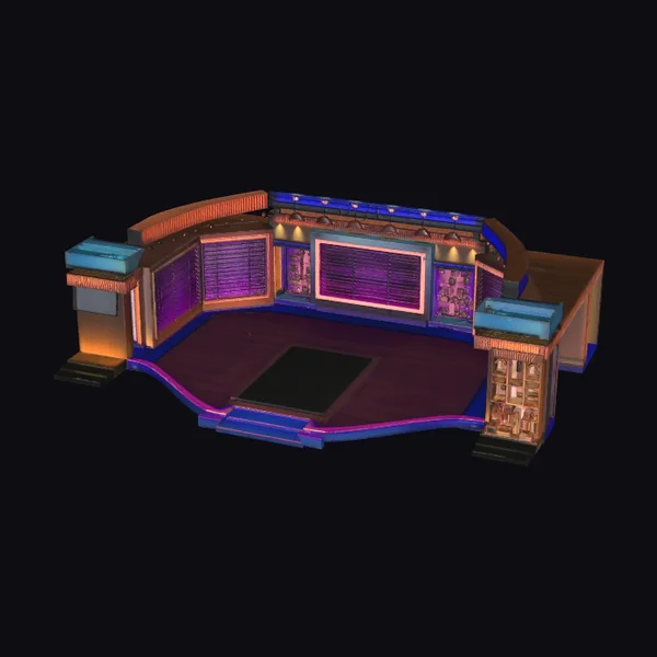 Neon Night Talk Show