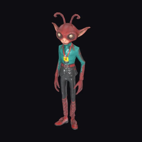 Alien Conference Attendee