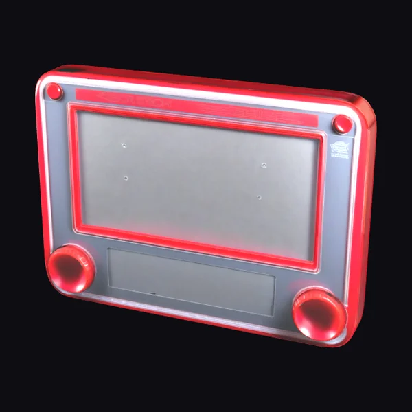 Red Etch A Sketch