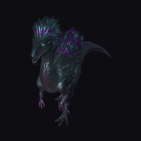 Dark Purple Dragon Creature