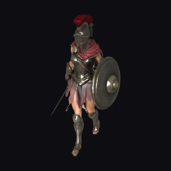 Ancient Greek Female Warrior