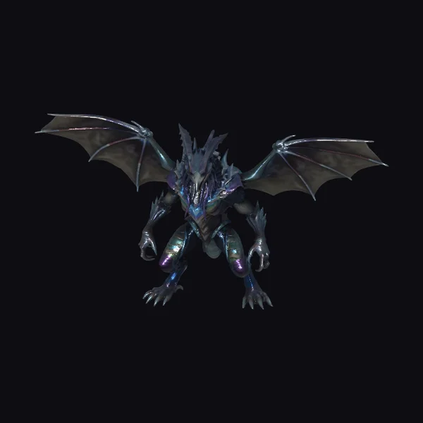 Dark Winged Beast Creature