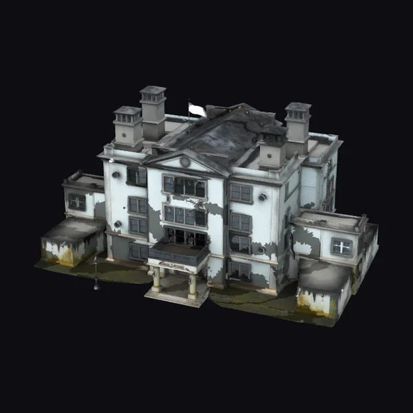 Abandoned Prison Building