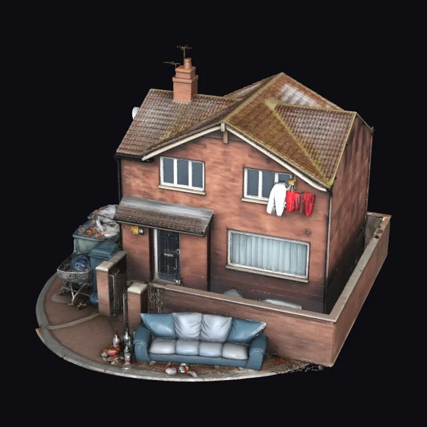 Abandoned House Corner