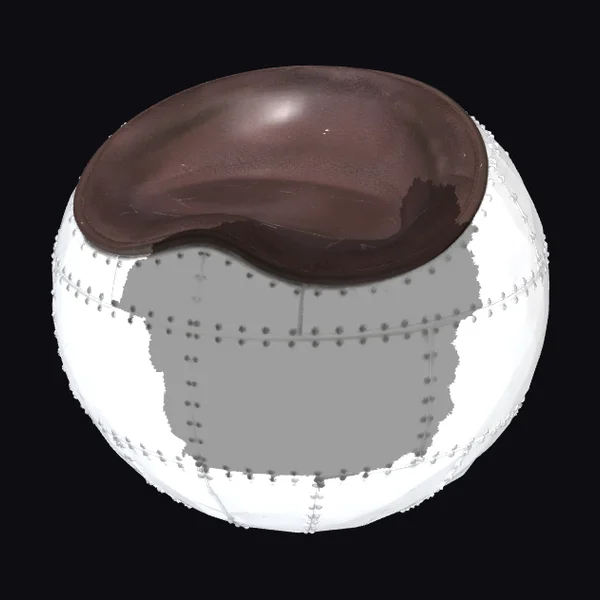 Riveted Orb Chair