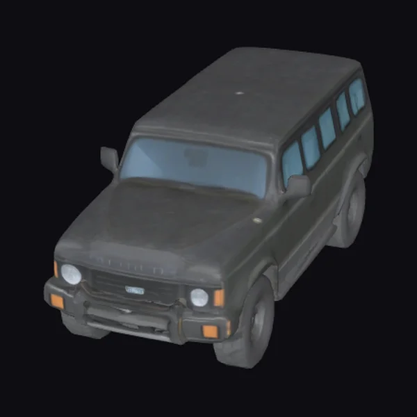 Dark Gray Off-Road Vehicle
