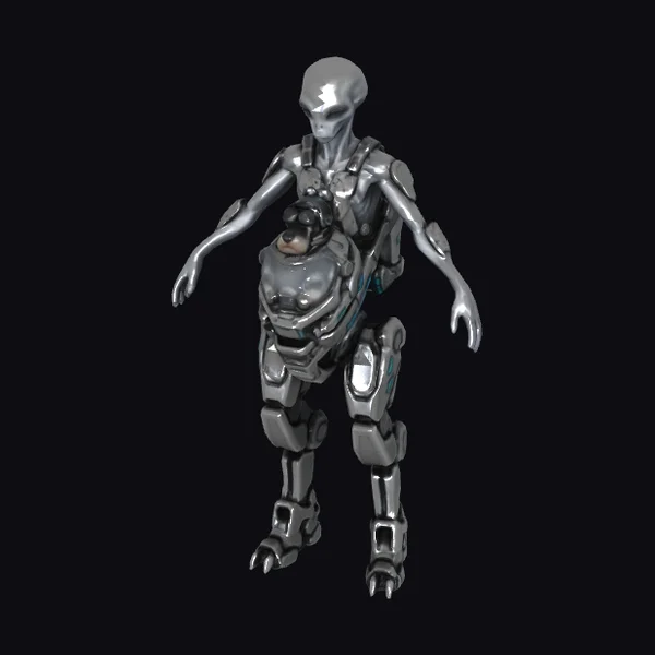 Alien Cyborg Co-Pilot