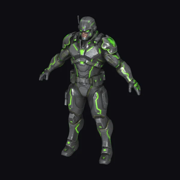 Cybernetic Soldier Suit