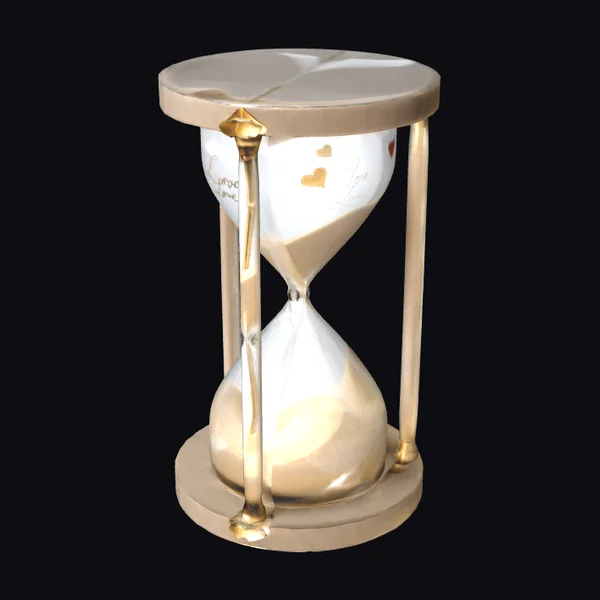 Elegant Glass Hourglass