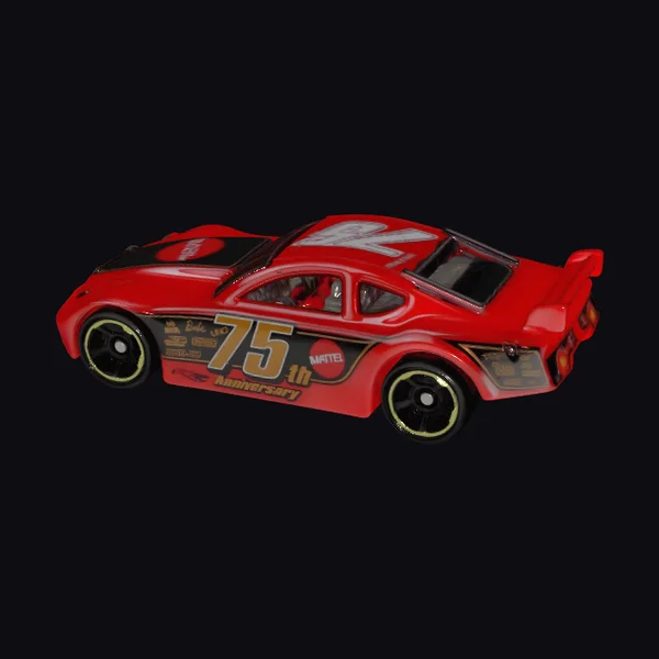 Red 75th Anniversary Car