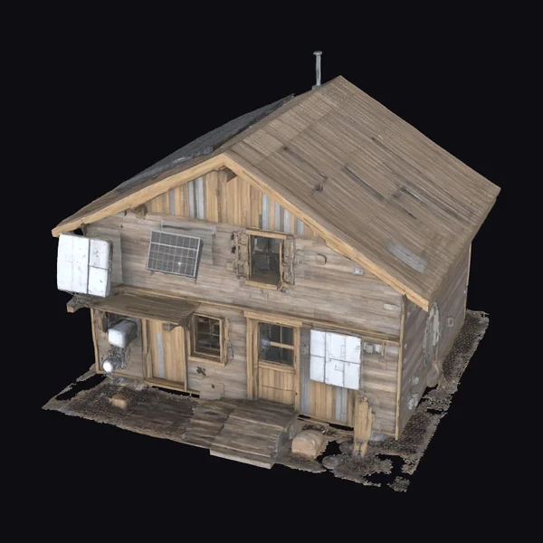 Abandoned Wooden Survival Base