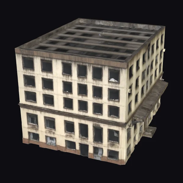 Abandoned Hotel Building