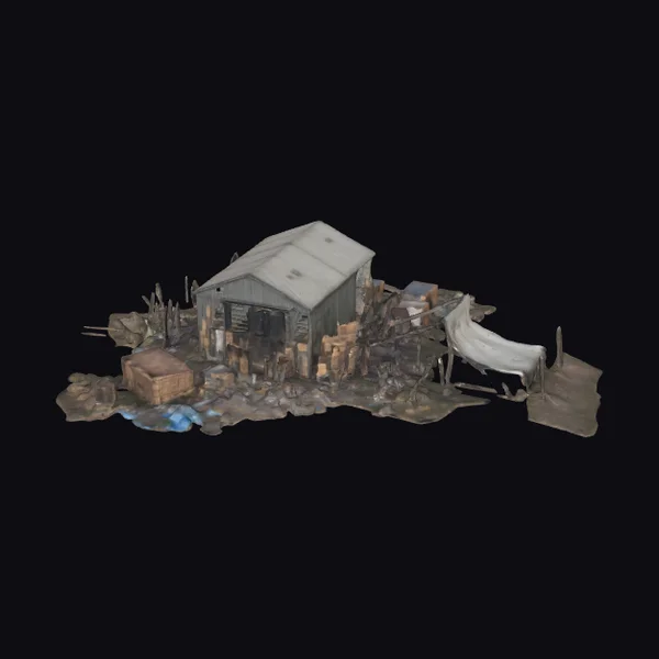 Abandoned Warehouse Shack