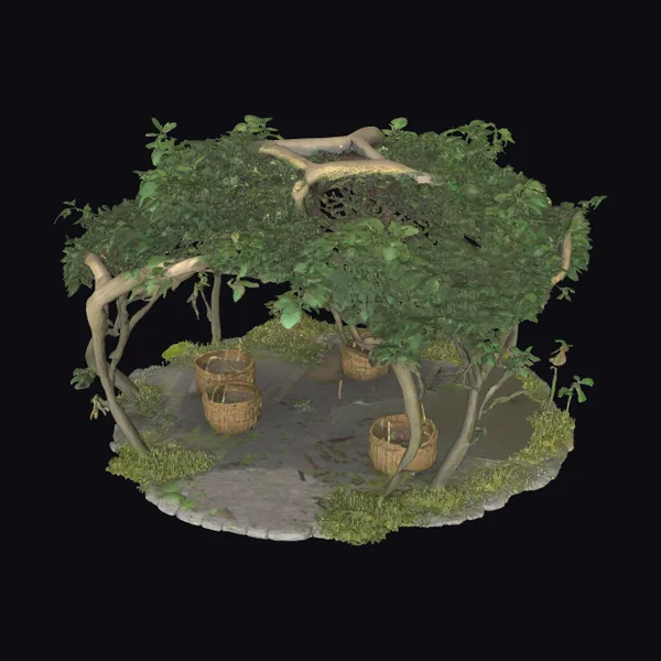 Ancient Berry Collection Hut