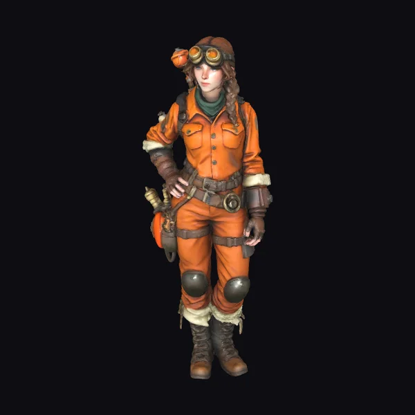 Steampunk Female Adventurer