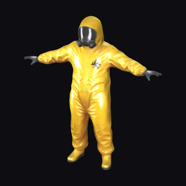 Yellow Hazmat Suit