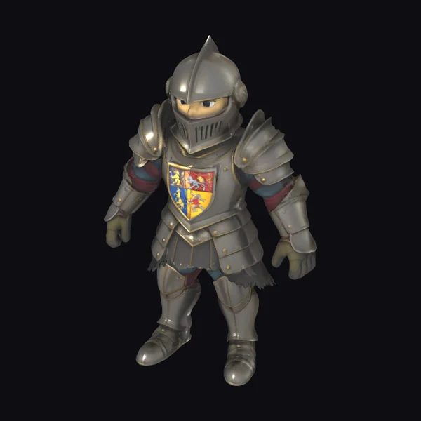 Armored Knight Figure