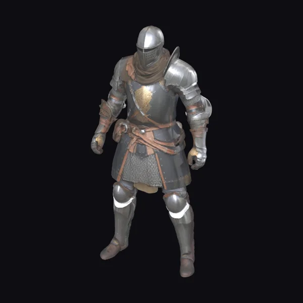 Armored Knight Figure