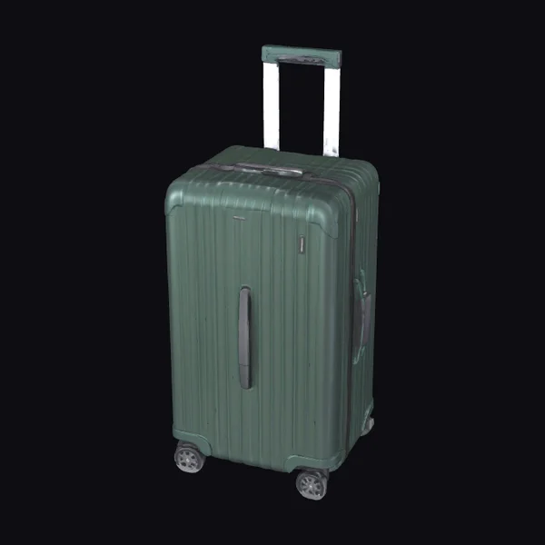 Dark Green Travel Suitcase