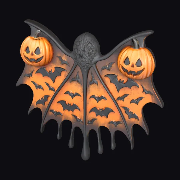 Bat Wing Jack O Lanterns