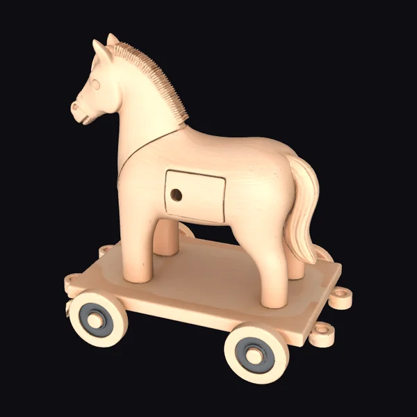 Wooden Toy Horse