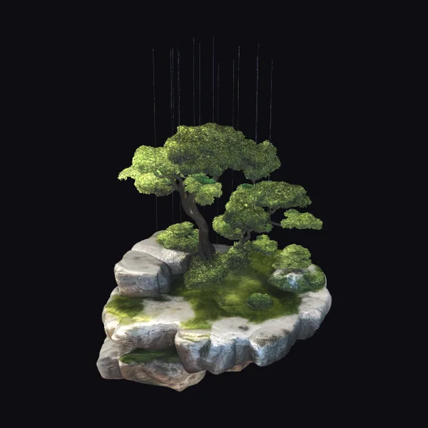 Floating Bonsai Garden