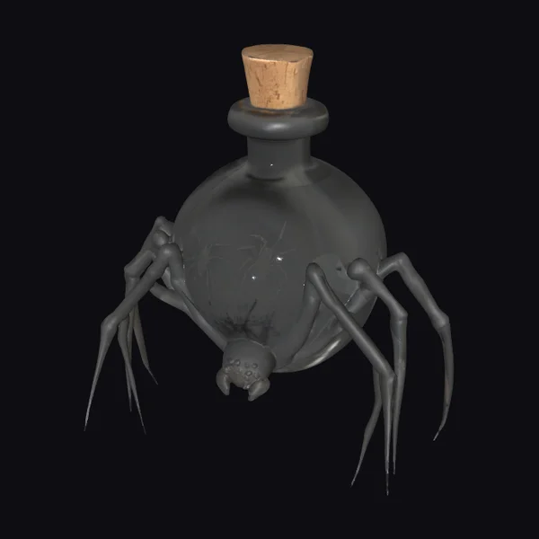 Spider Potion Vessel