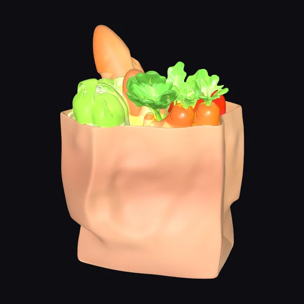 Paper Grocery Bag