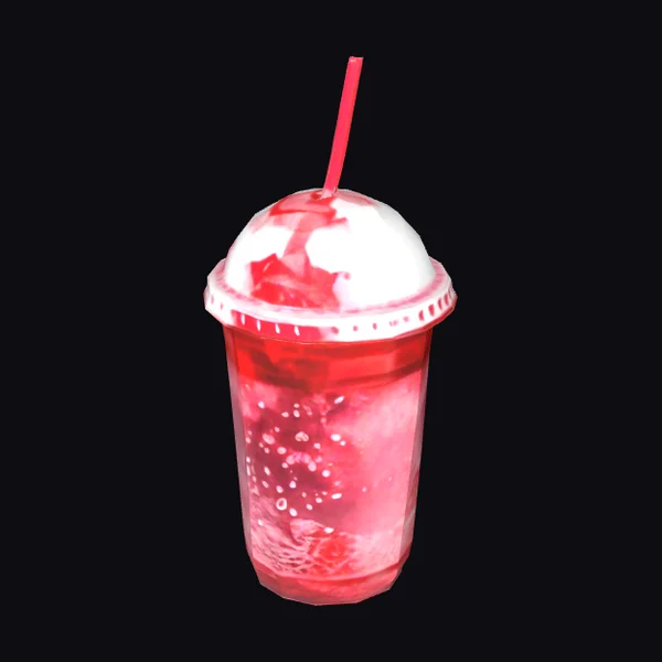Pink Slushy Drink