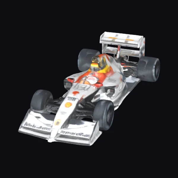 Racing Car with Driver