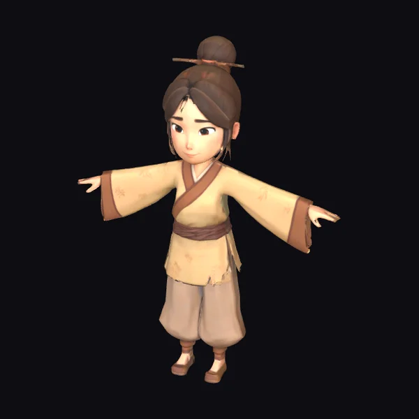 Young Martial Artist Girl