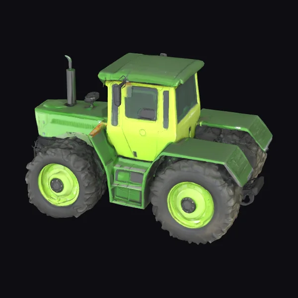 Green Farm Tractor