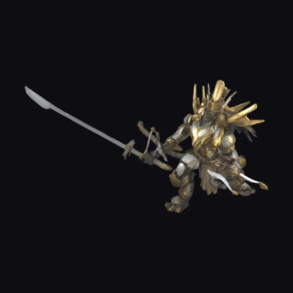 Golden Armored Warrior