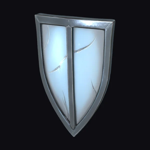 Scratched Metal Shield